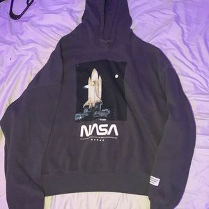 NASA graphic sweater